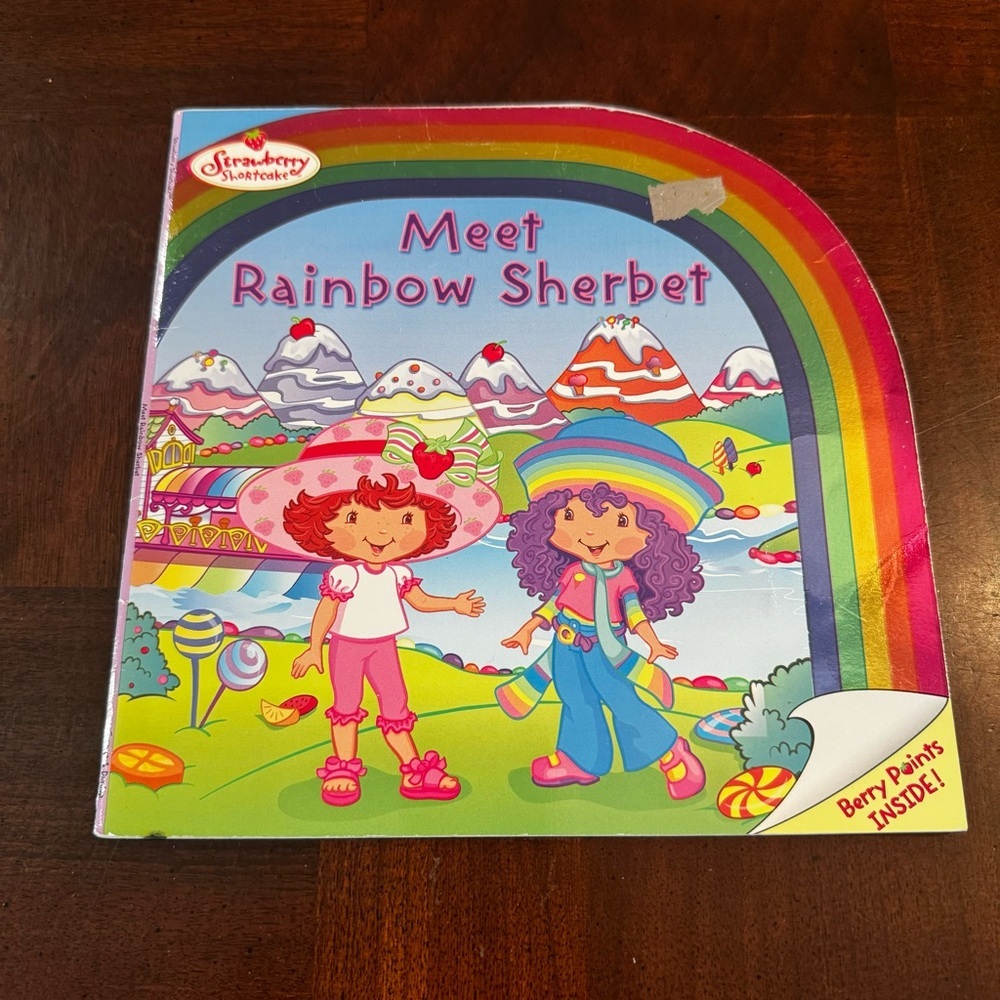 Meet Rainbow Sherbet Strawberry Shortcake American Greeting Book